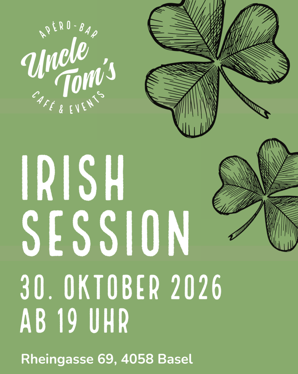 Events & Neuigkeiten in Basel – Uncle Tom’s