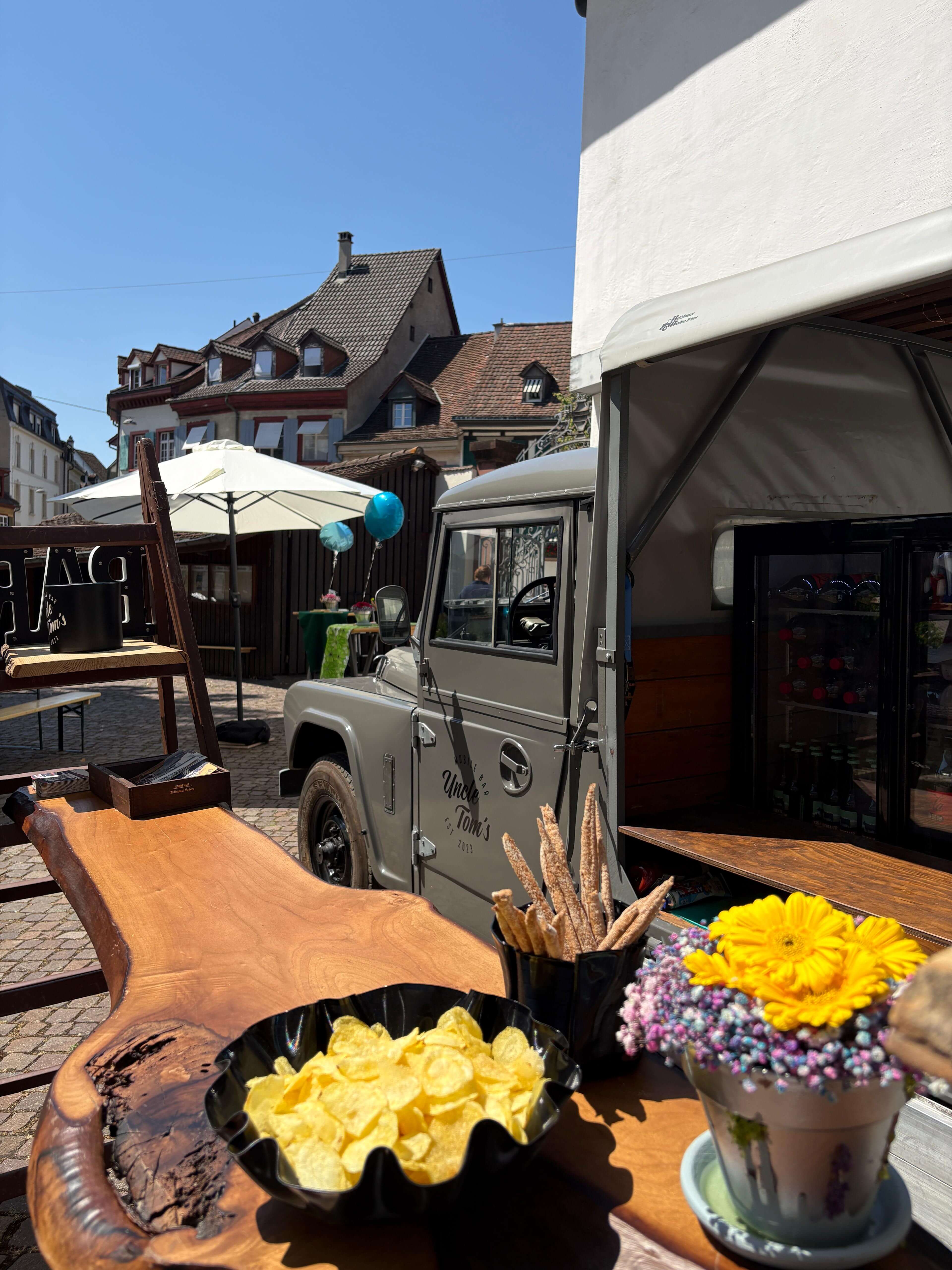 Mobile Bar mieten & Eventplanung in Basel
